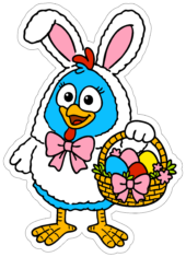 imagens de páscoa galinha pintadinha personagens