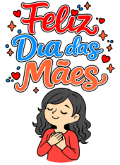 feliz dia das mães artes legais para estampas e designers