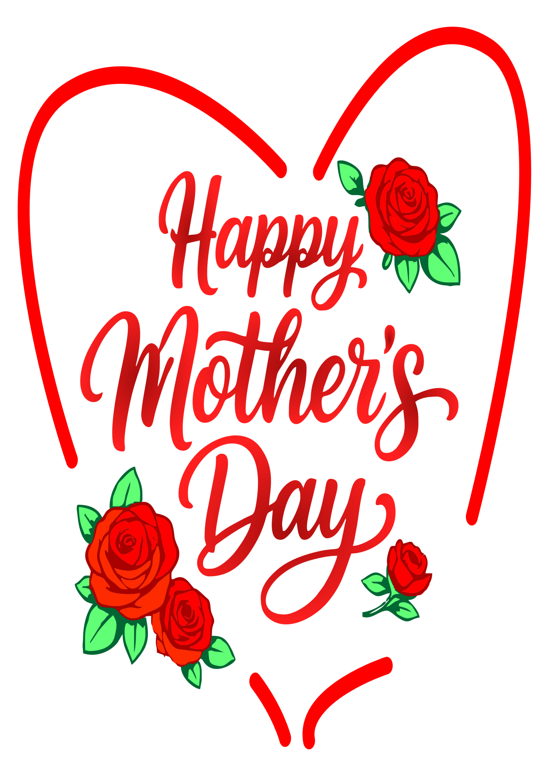 Happy Mothers day clipart png