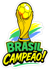 brasil campeão copa do mundo 2026 logo